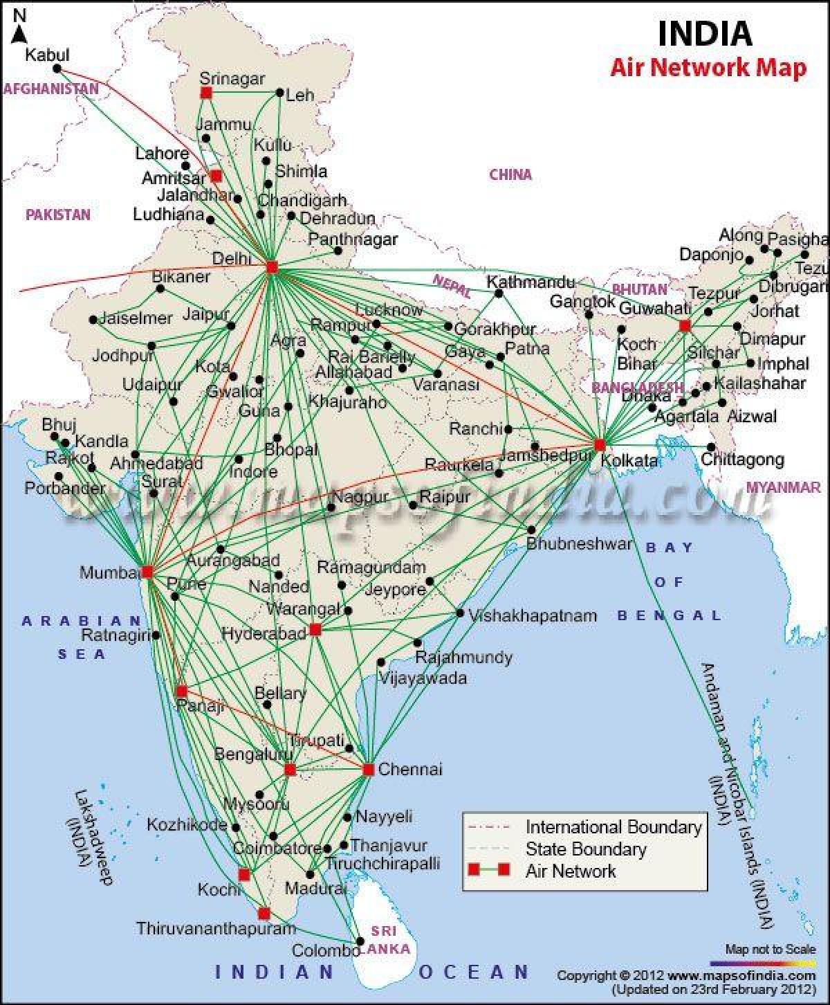 air India mappa