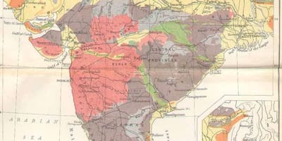 Mappa dell'India antica