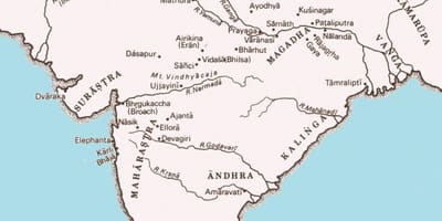 Antica India mappa