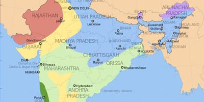Monsoon mappa India